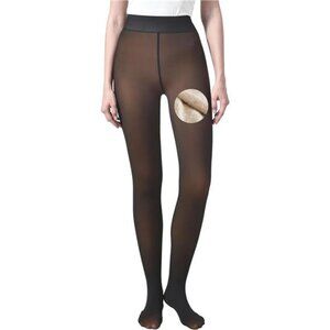 Fleece Lined Tights for Women - Womne’s Thermal Tights Thick Pantyhose Leggings